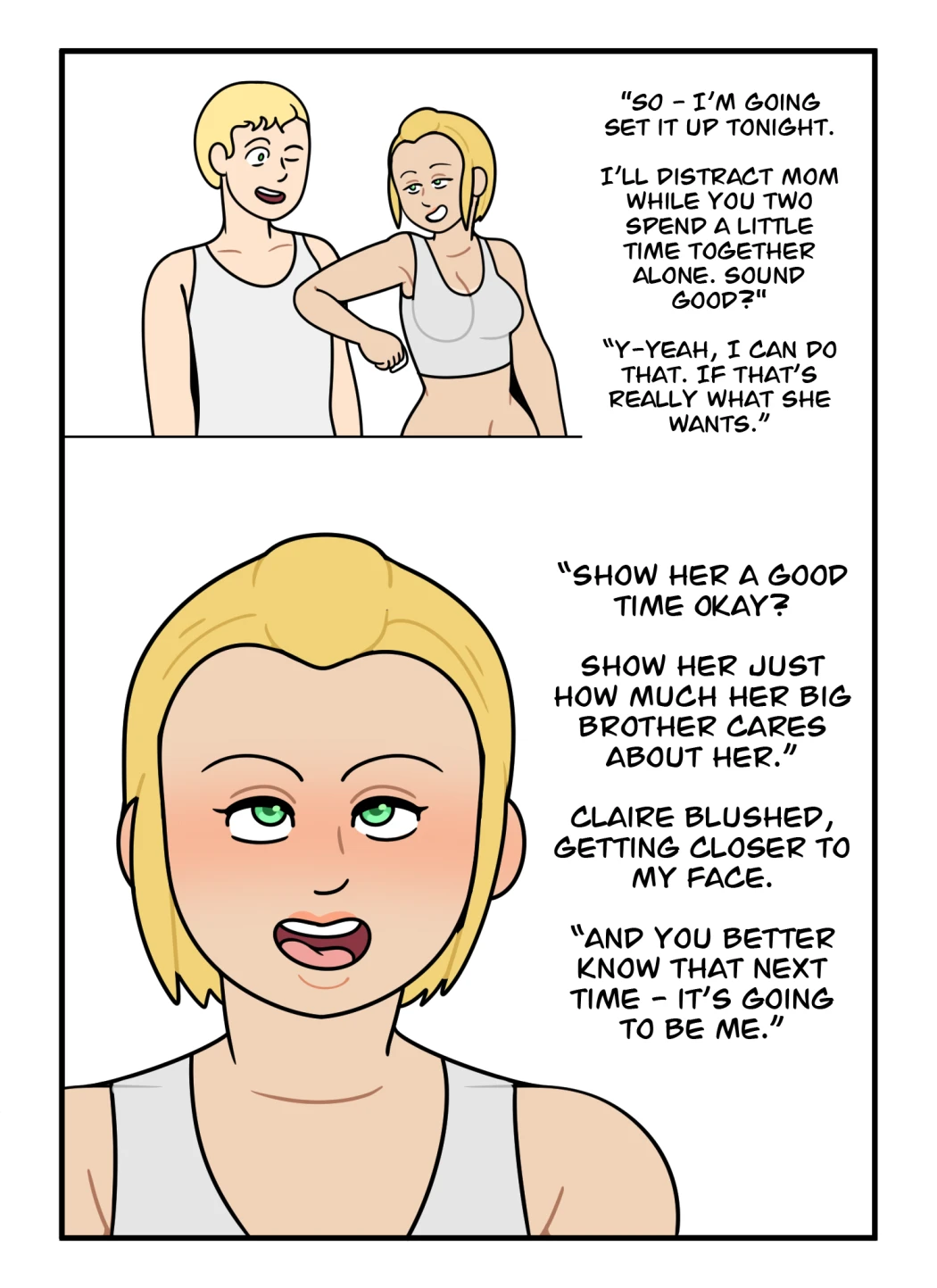 Bathtime Together, Again! porn comic picture 16