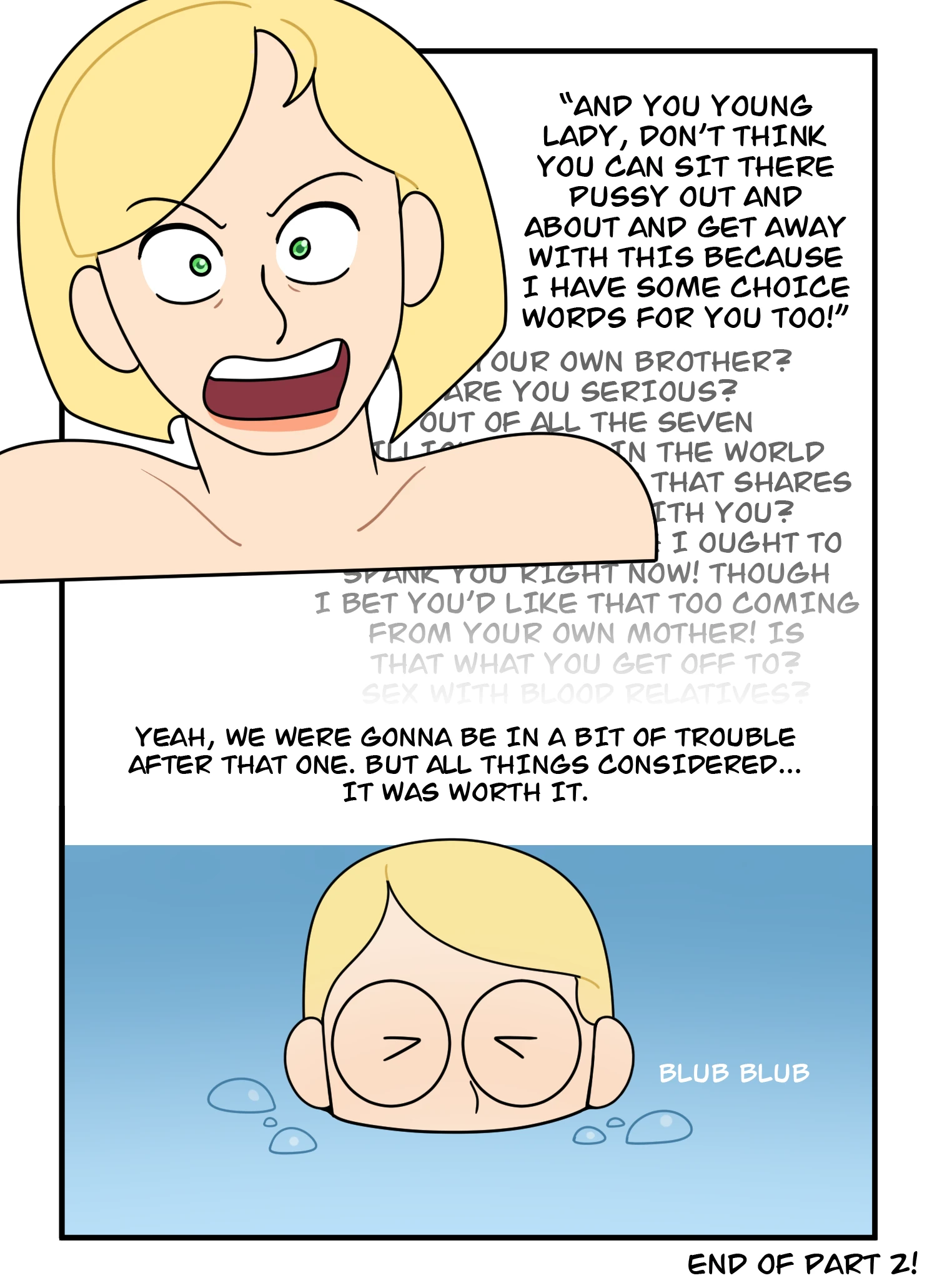 Bathtime Together, Again! porn comic picture 41