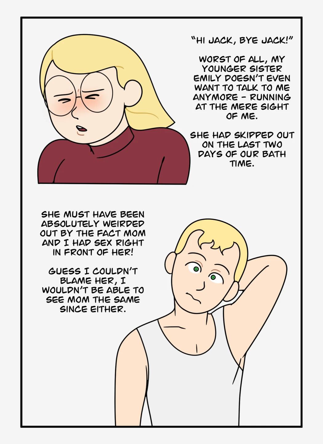 Bathtime Together, Again! porn comic picture 5