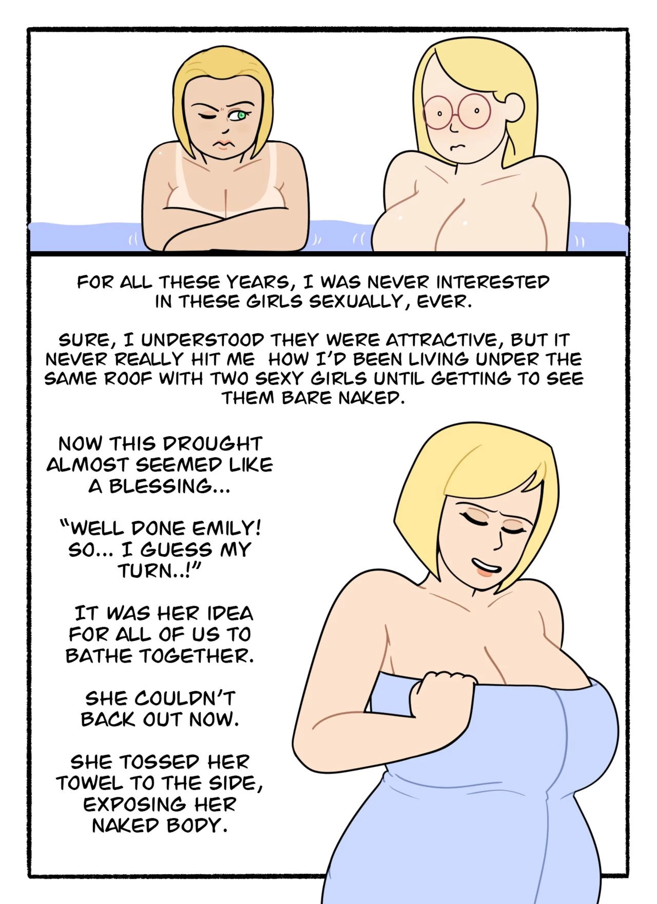 Bathtime, Together! porn comic picture 12