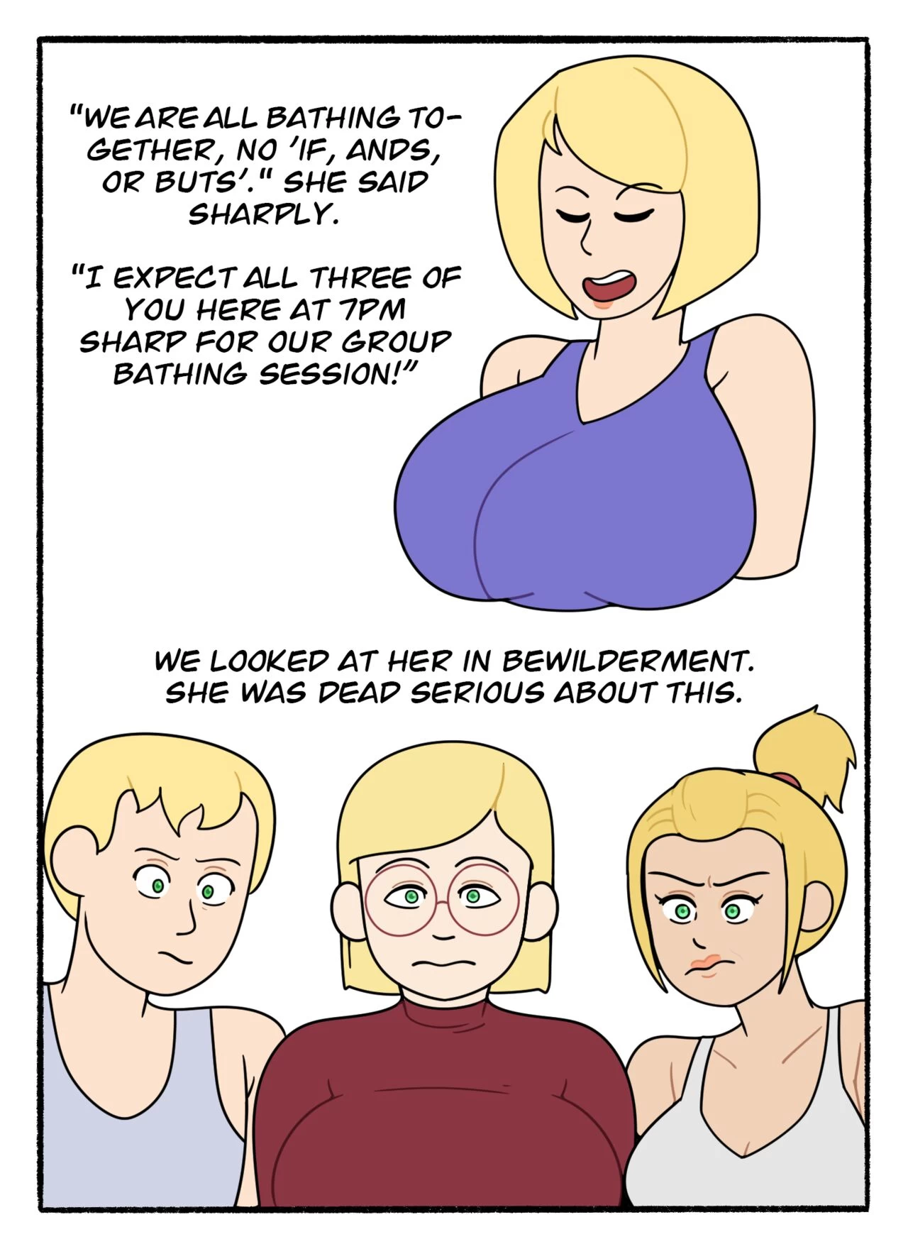 Bathtime, Together! porn comic picture 6