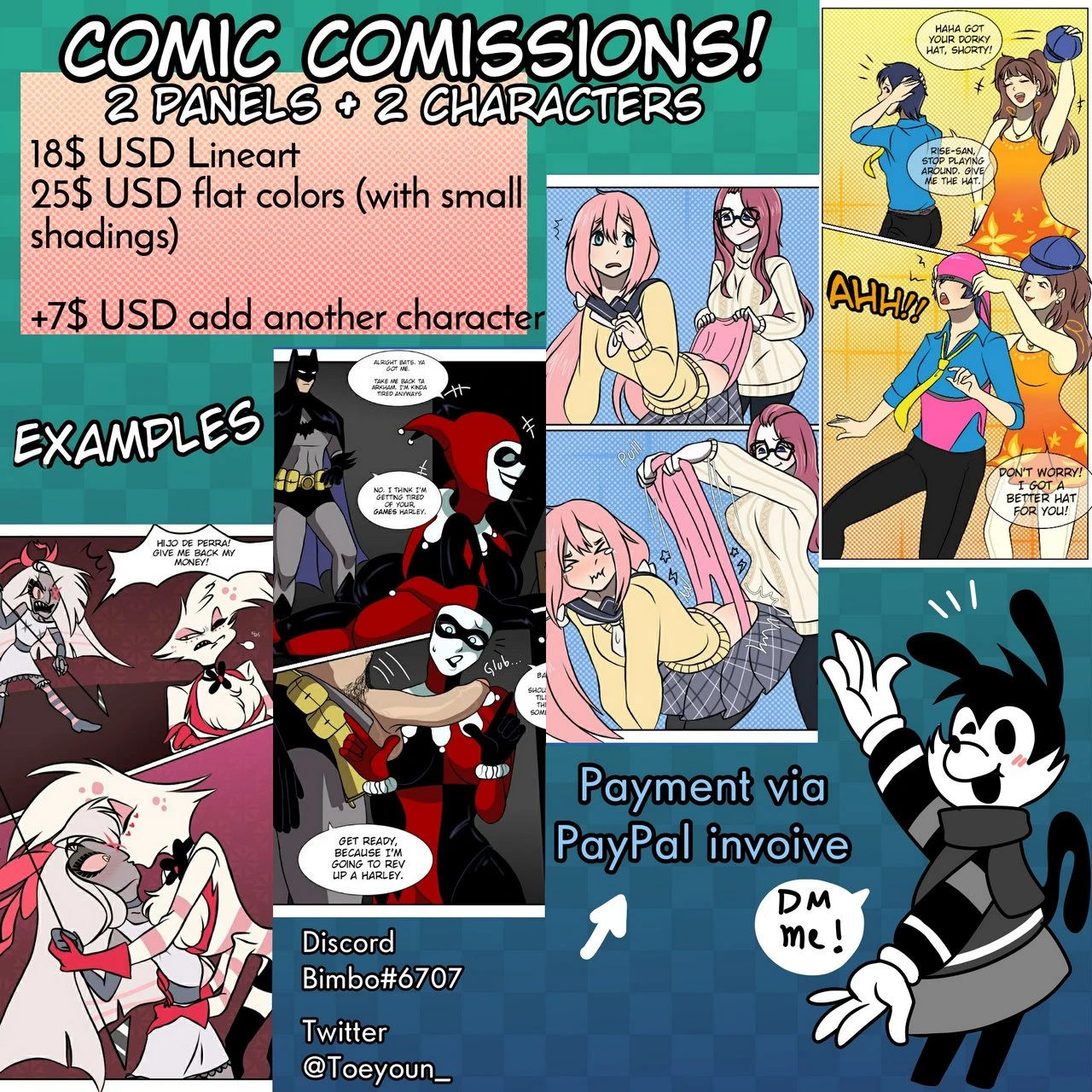 Batman and Harley Quinn porn comic picture 11