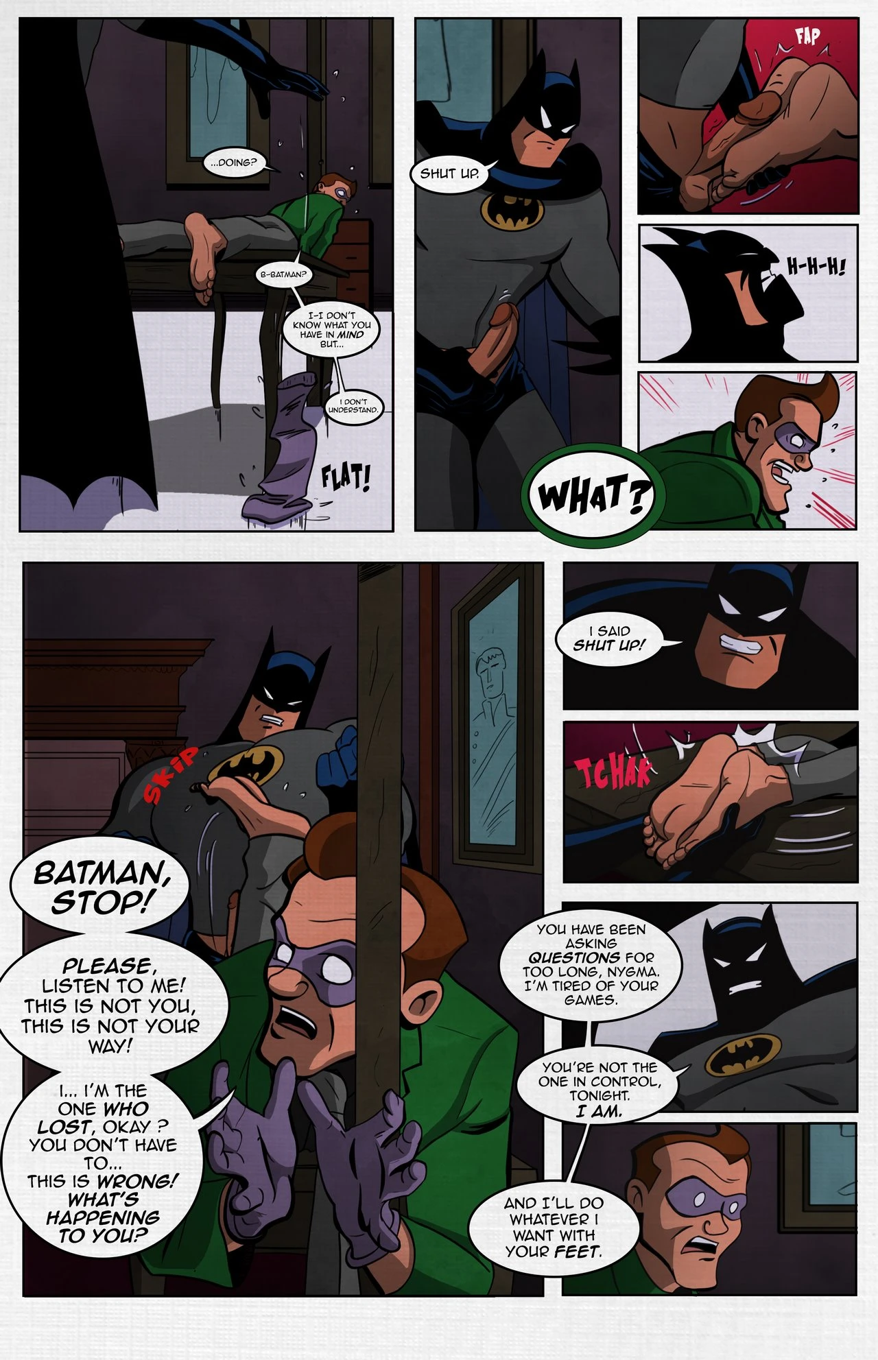 Batman - The Foot Soldier porn comic picture 4