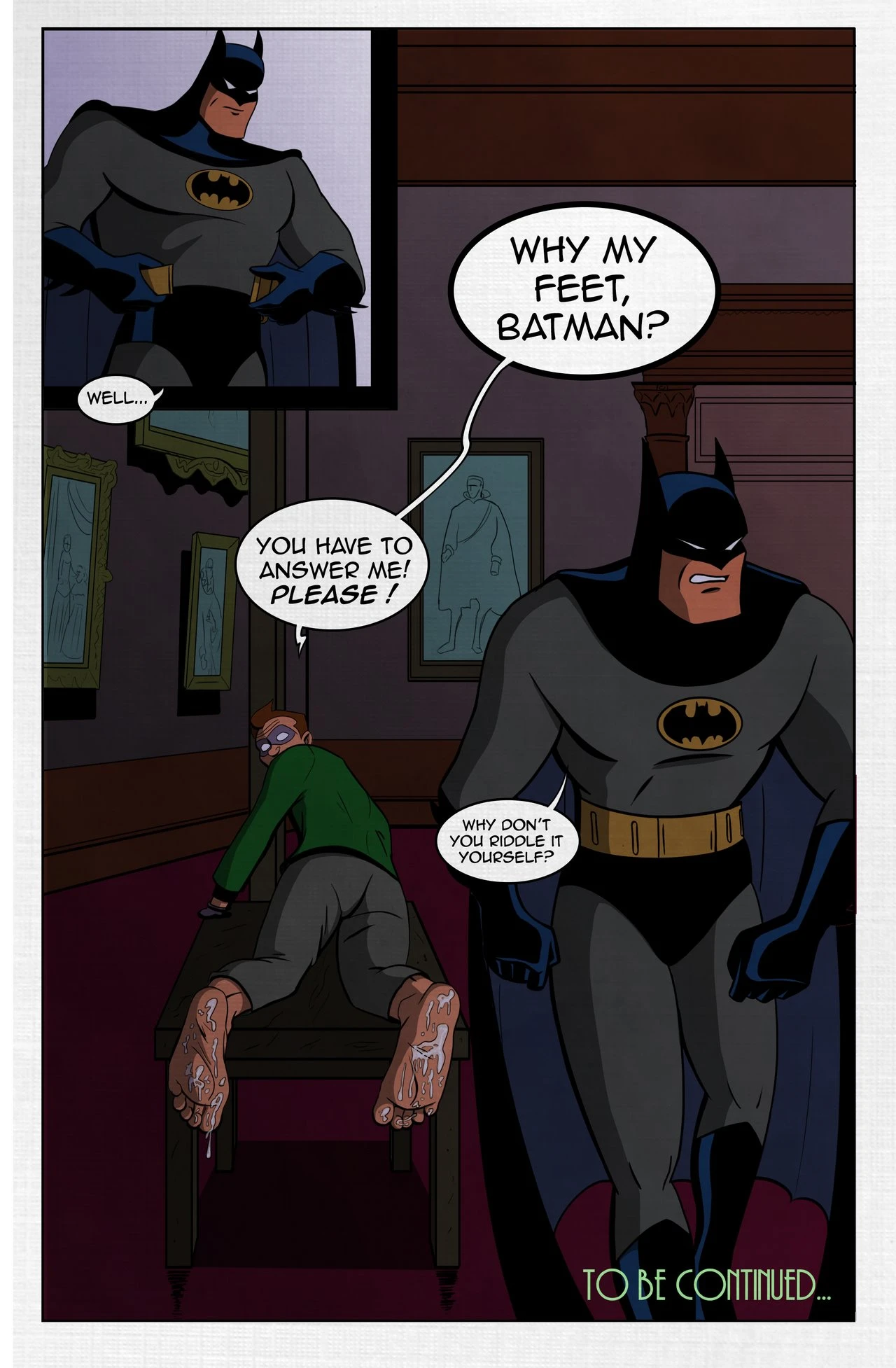 Batman - The Foot Soldier porn comic picture 7