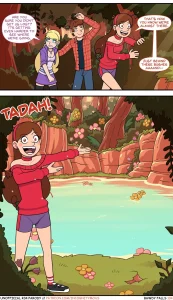 Bawdy Falls 1.3 porn comic picture 1