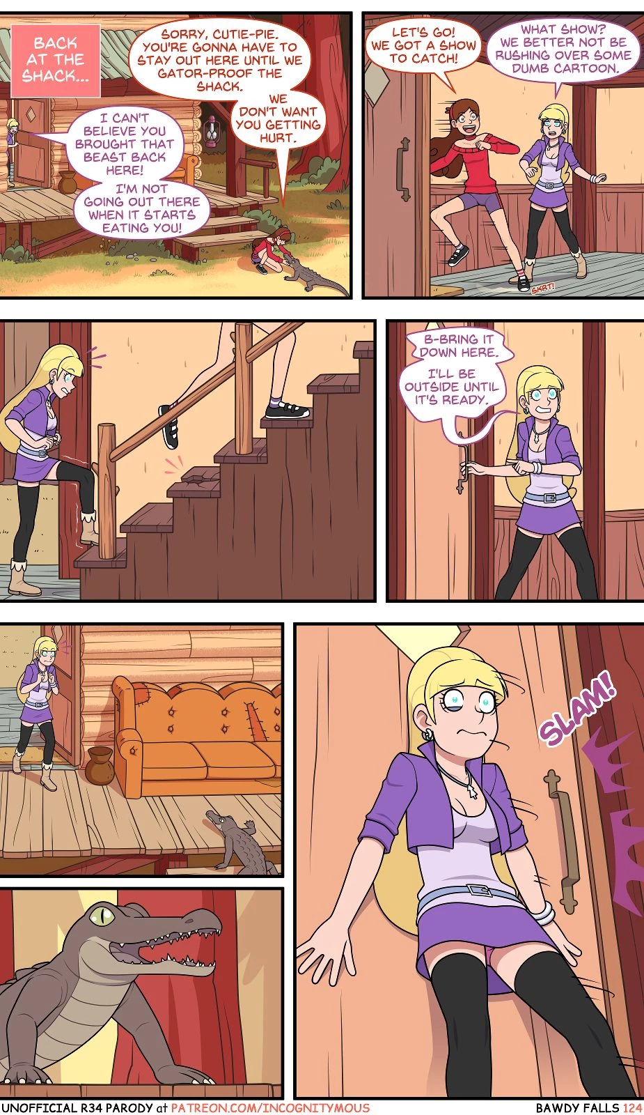 Bawdy Falls 1.3 porn comic picture 21