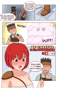 Be Careful in the Dungeon porn comic picture 1