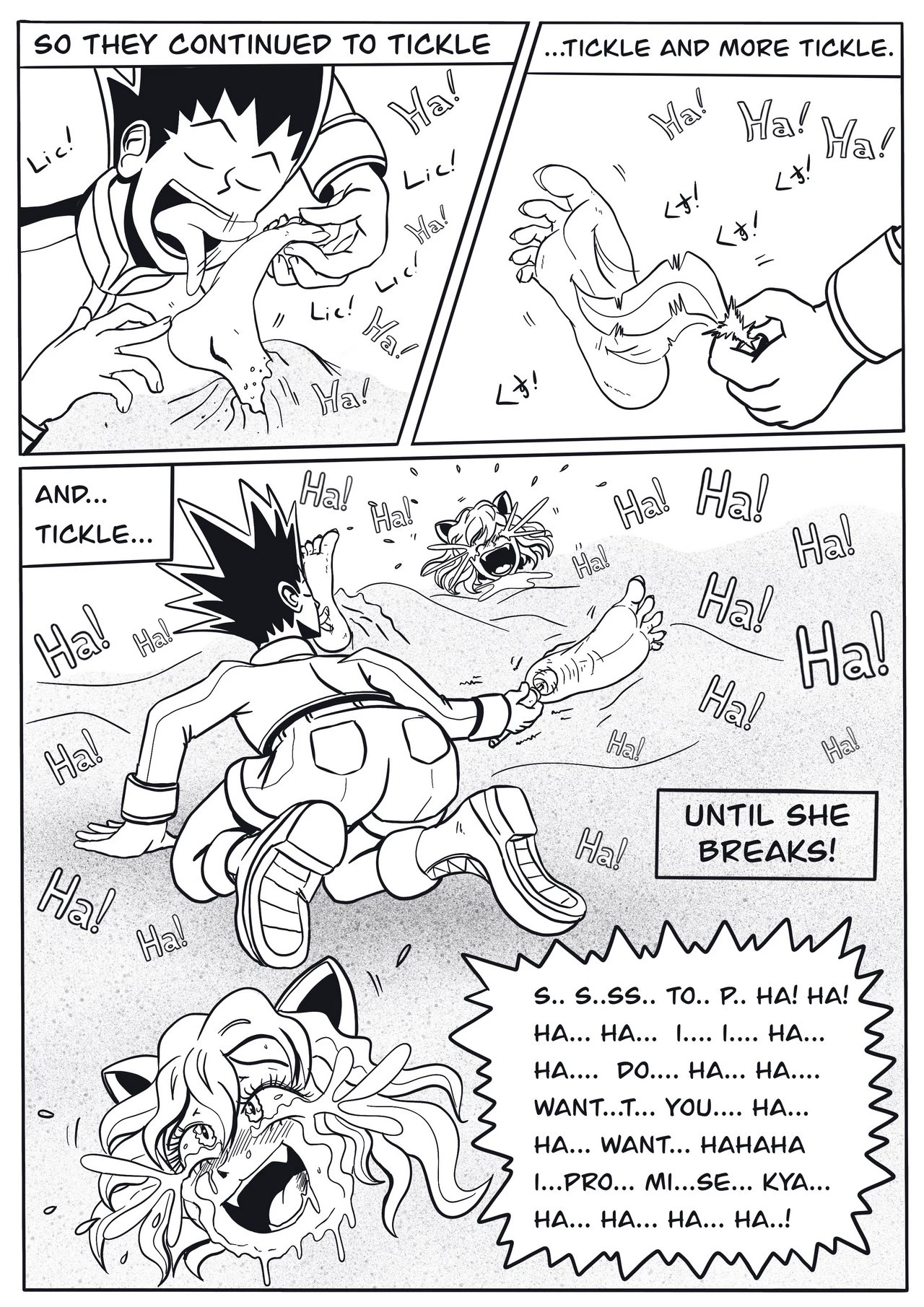 Beach x Bitch porn comic picture 11