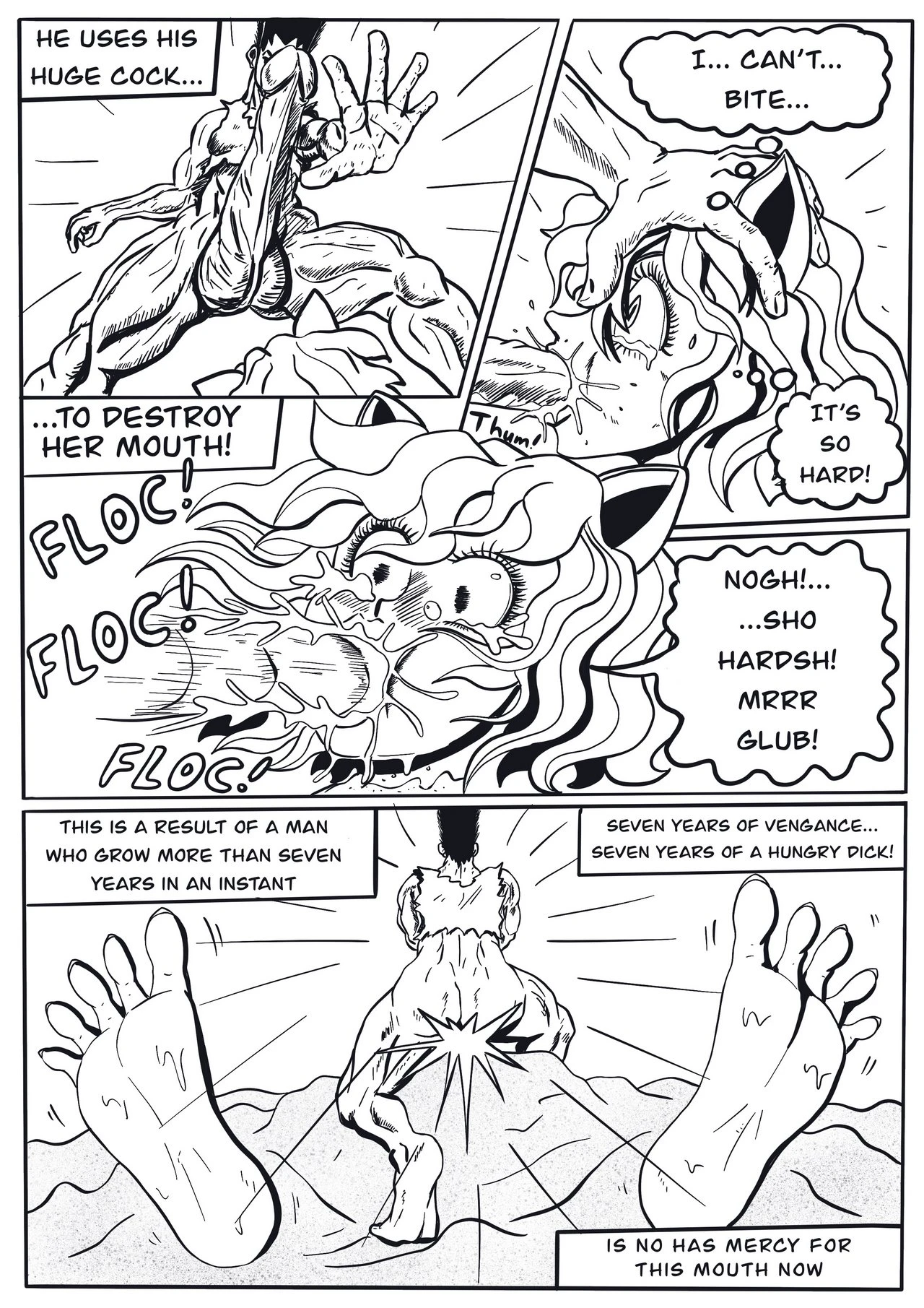 Beach x Bitch porn comic picture 14