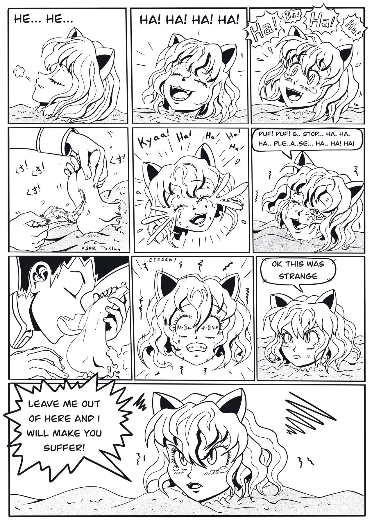 Beach x Bitch porn comic picture 6