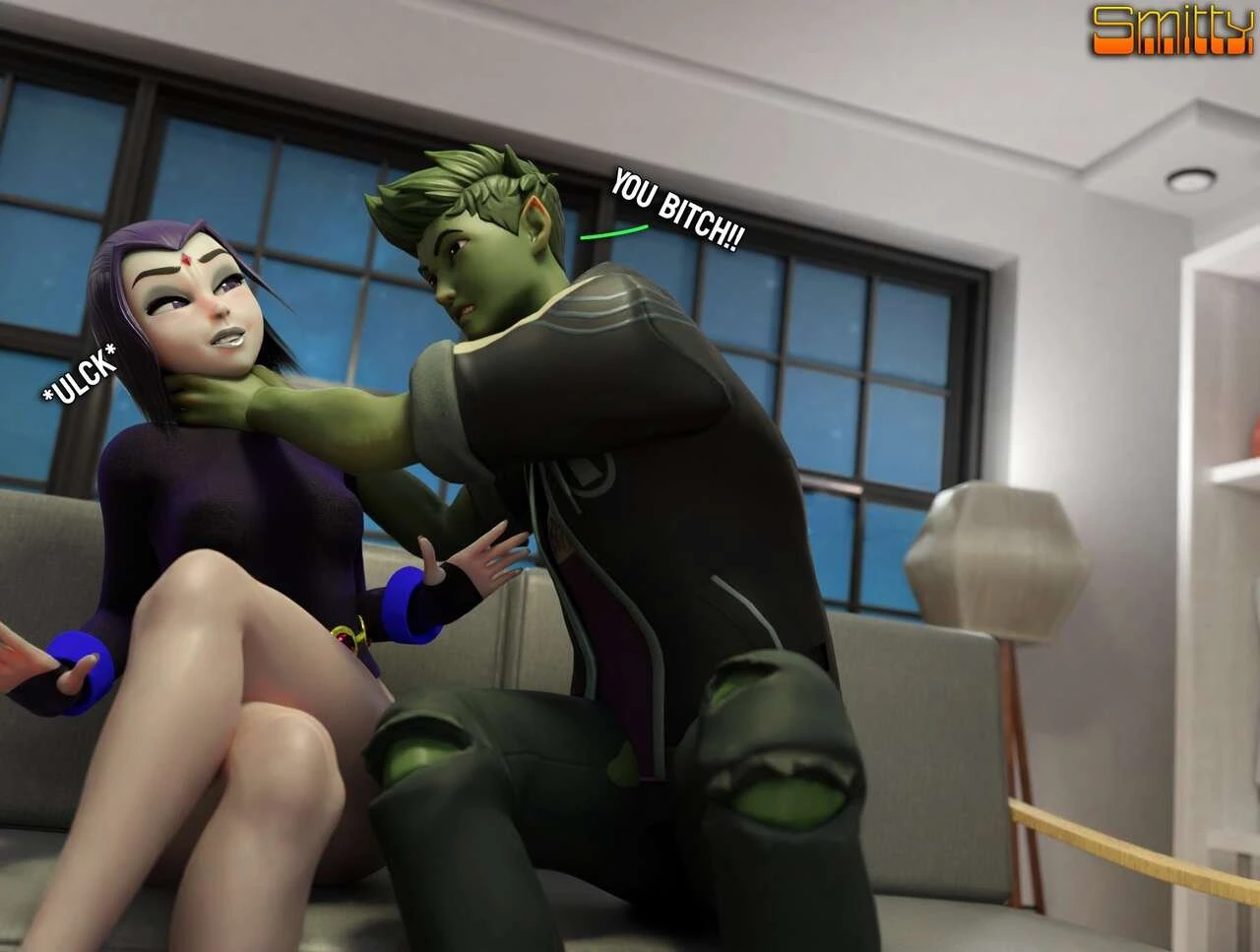 Beast Boy's epic gamer move porn comic picture 3