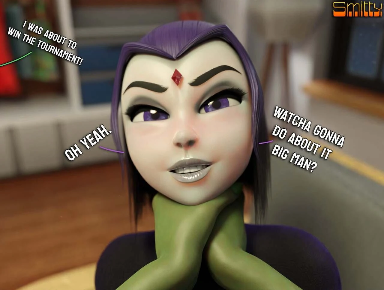 Beast Boy's epic gamer move porn comic picture 4
