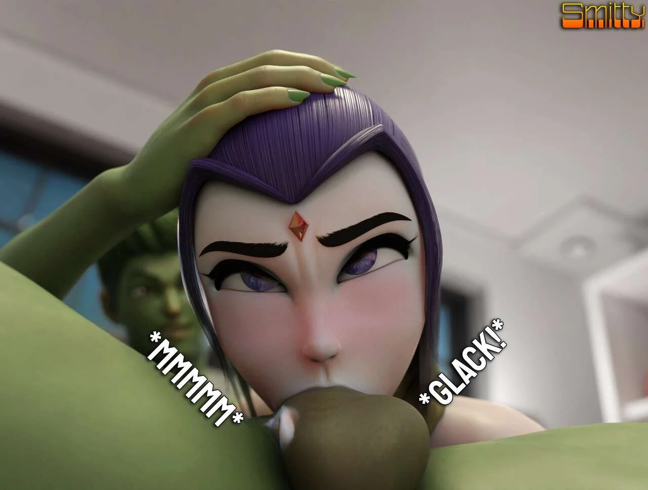 Beast Boy's epic gamer move porn comic picture 6