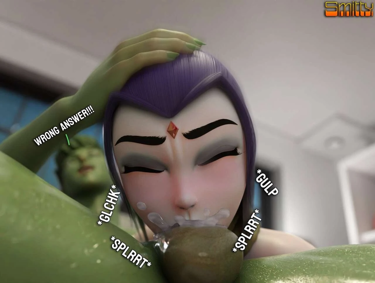 Beast Boy's epic gamer move porn comic picture 8