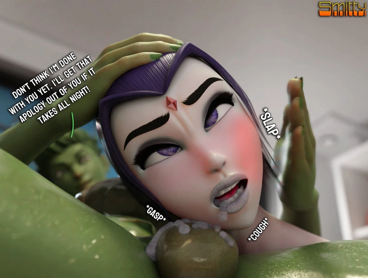 Beast Boy's epic gamer move porn comic picture 9