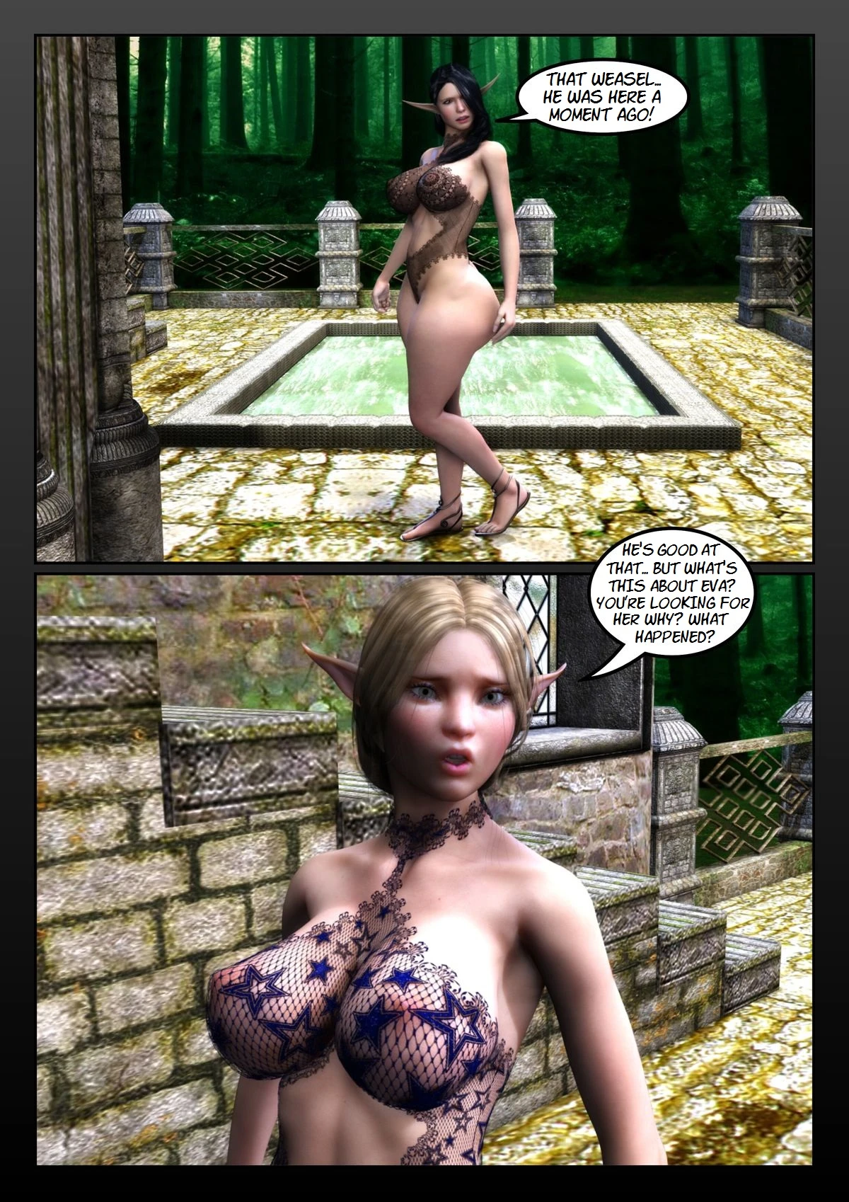 Beautiful Creatures 3 porn comic picture 8