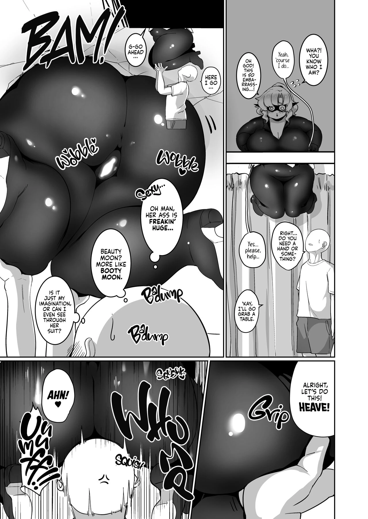 Beauty Moon, The Plump Phantom Thief porn comic picture 4