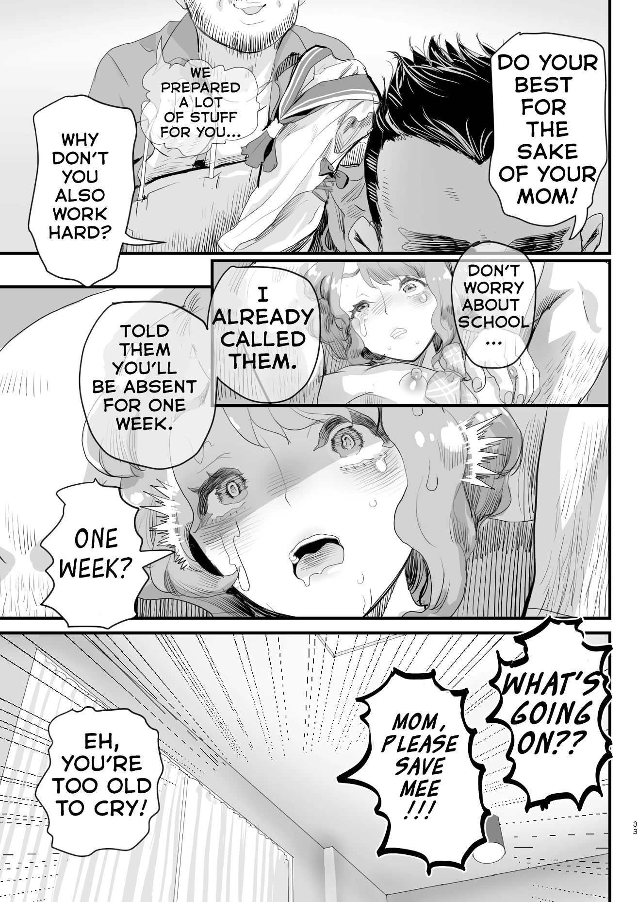 Became Daddy's Onahole! ~How I Fell Prey to My Pervert Dad and Became His Personal Hole~ porn comic picture 32