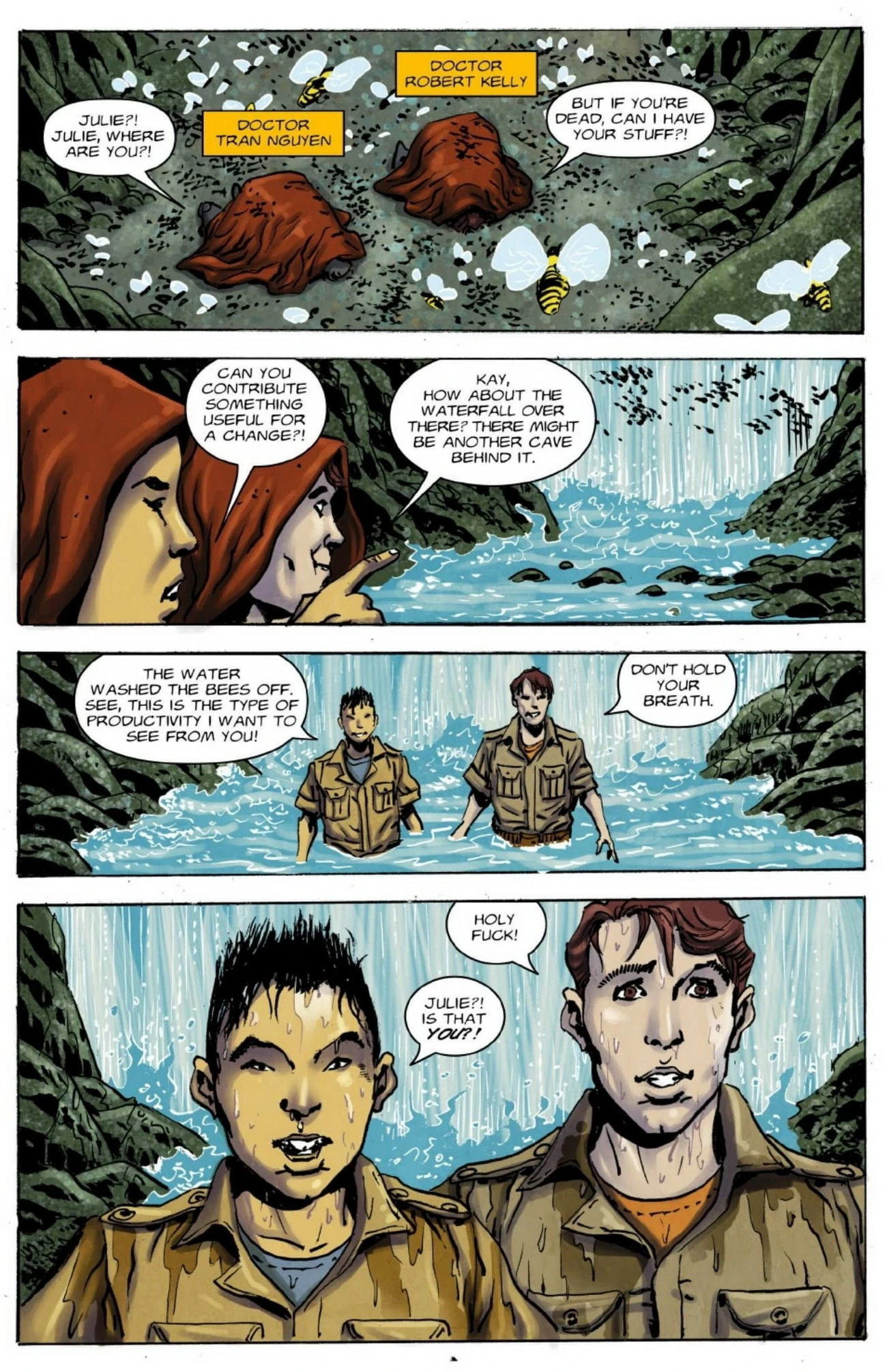 Bee Stings 1-4 porn comic picture 13