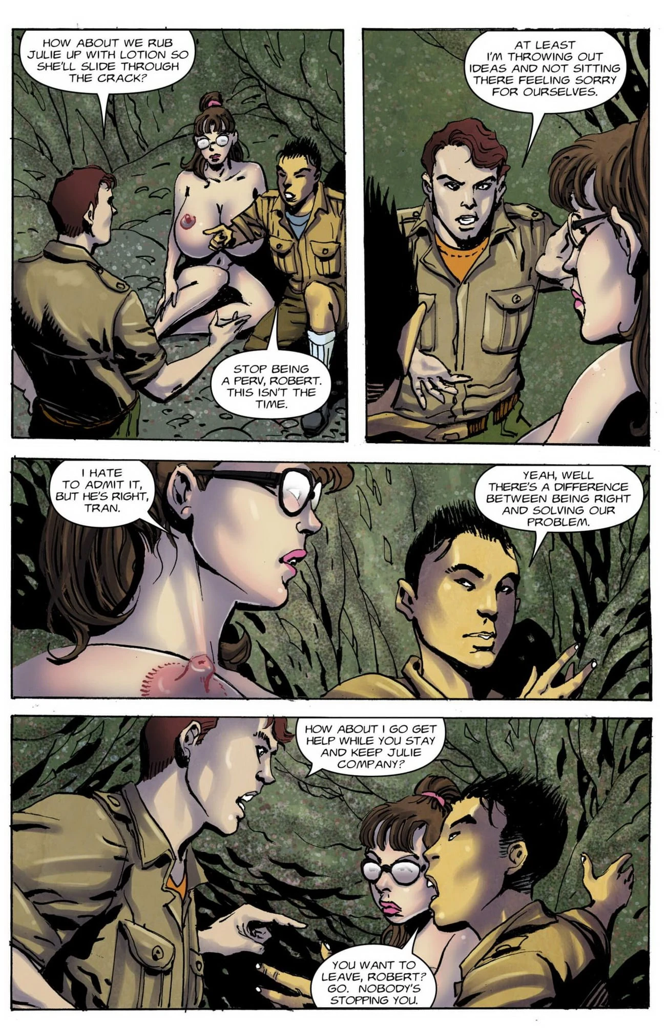 Bee Stings 1-4 porn comic picture 25