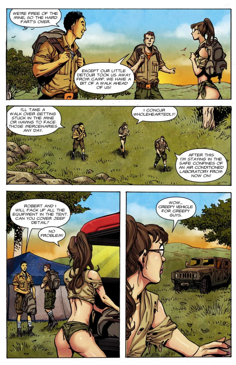 Bee Stings 1-4 porn comic picture 30