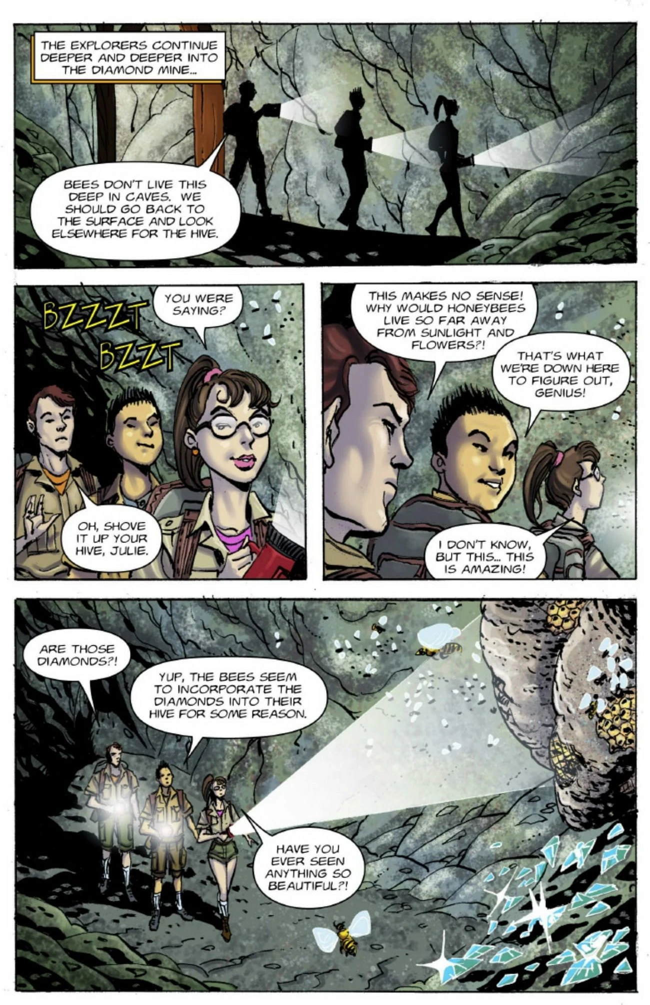 Bee Stings 1-4 porn comic picture 5