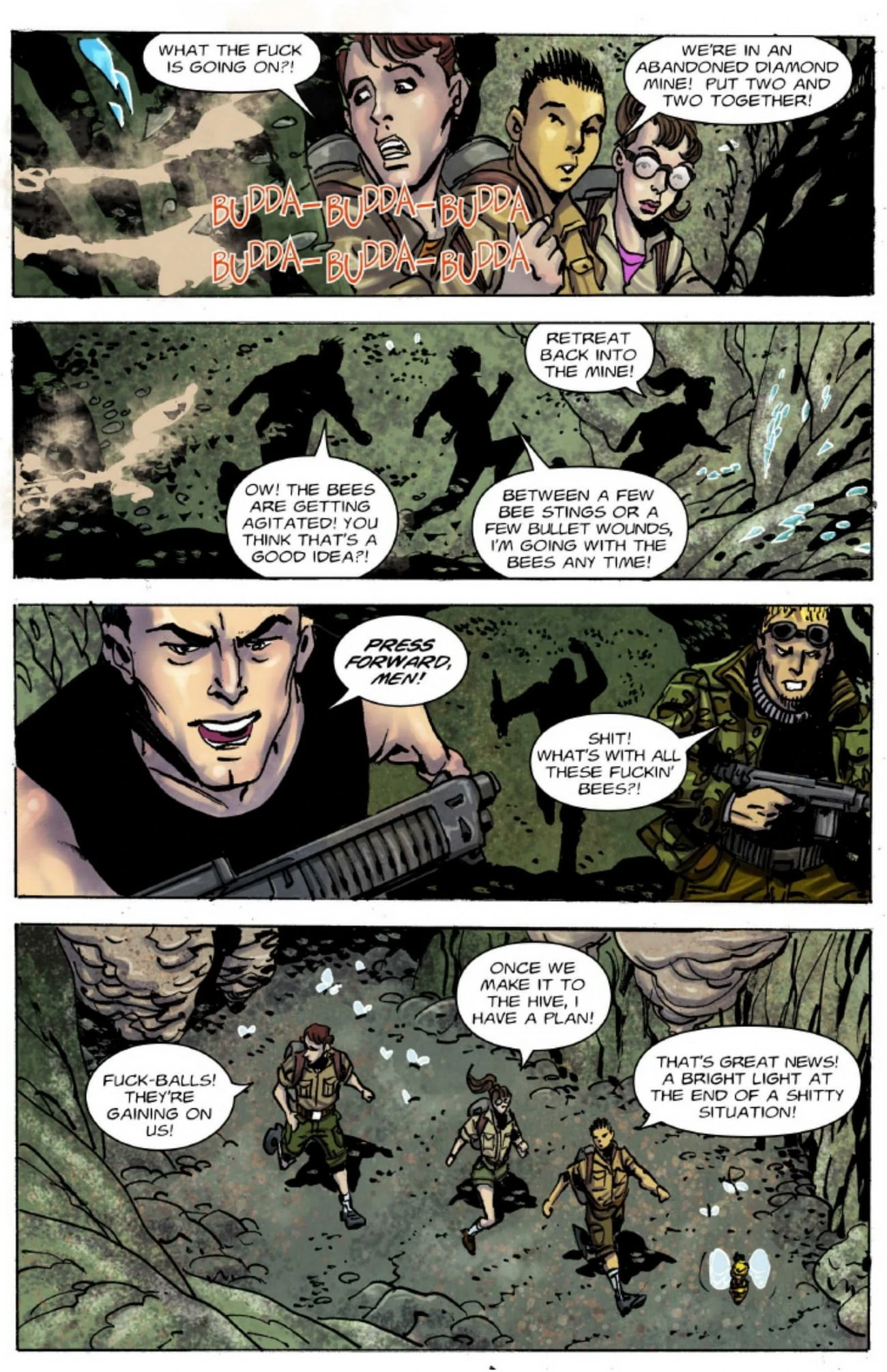 Bee Stings 1-4 porn comic picture 8