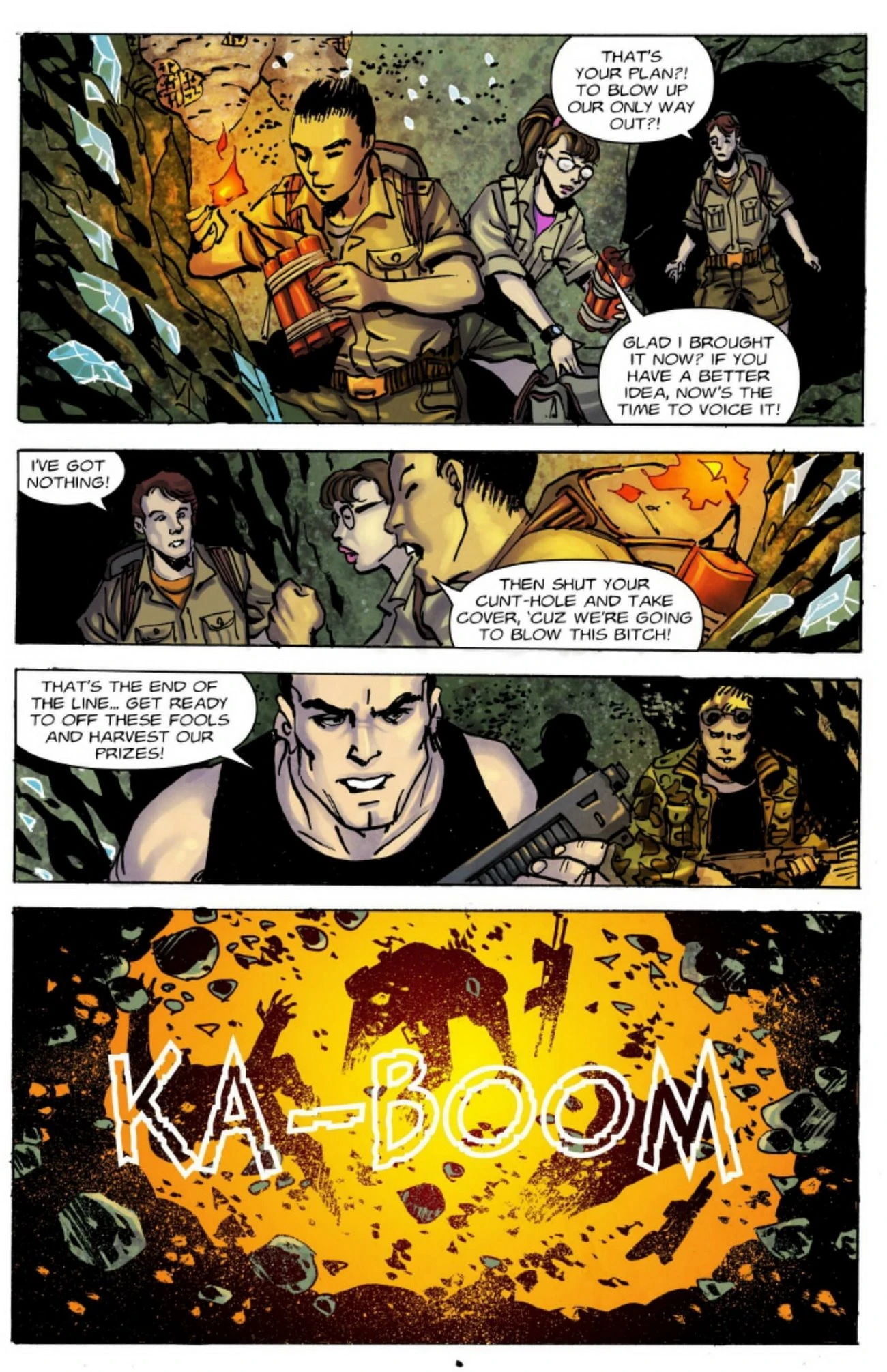 Bee Stings 1-4 porn comic picture 9