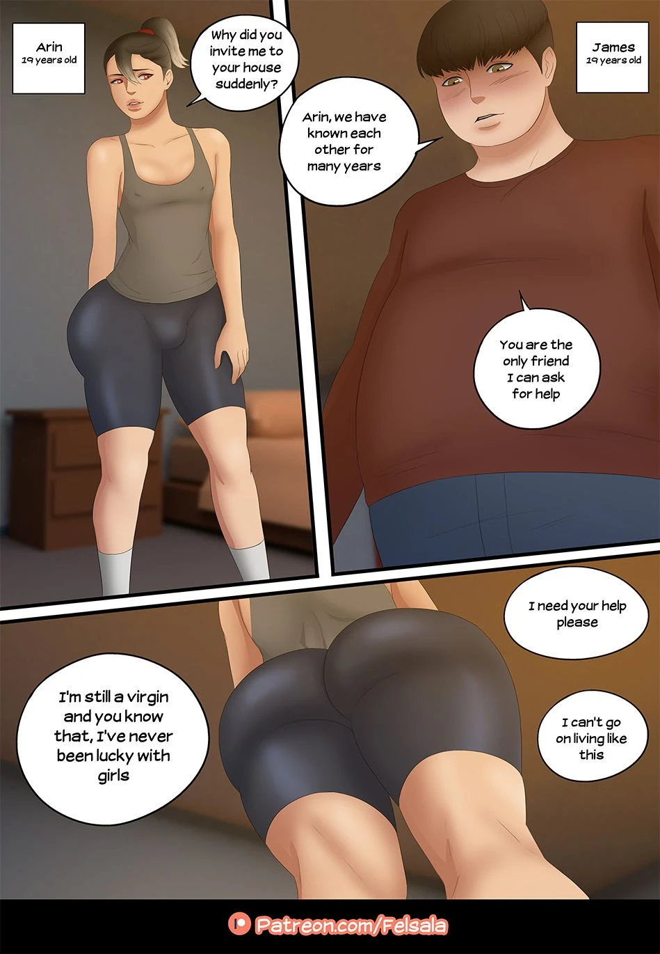Being a Good Friend porn comic picture 2
