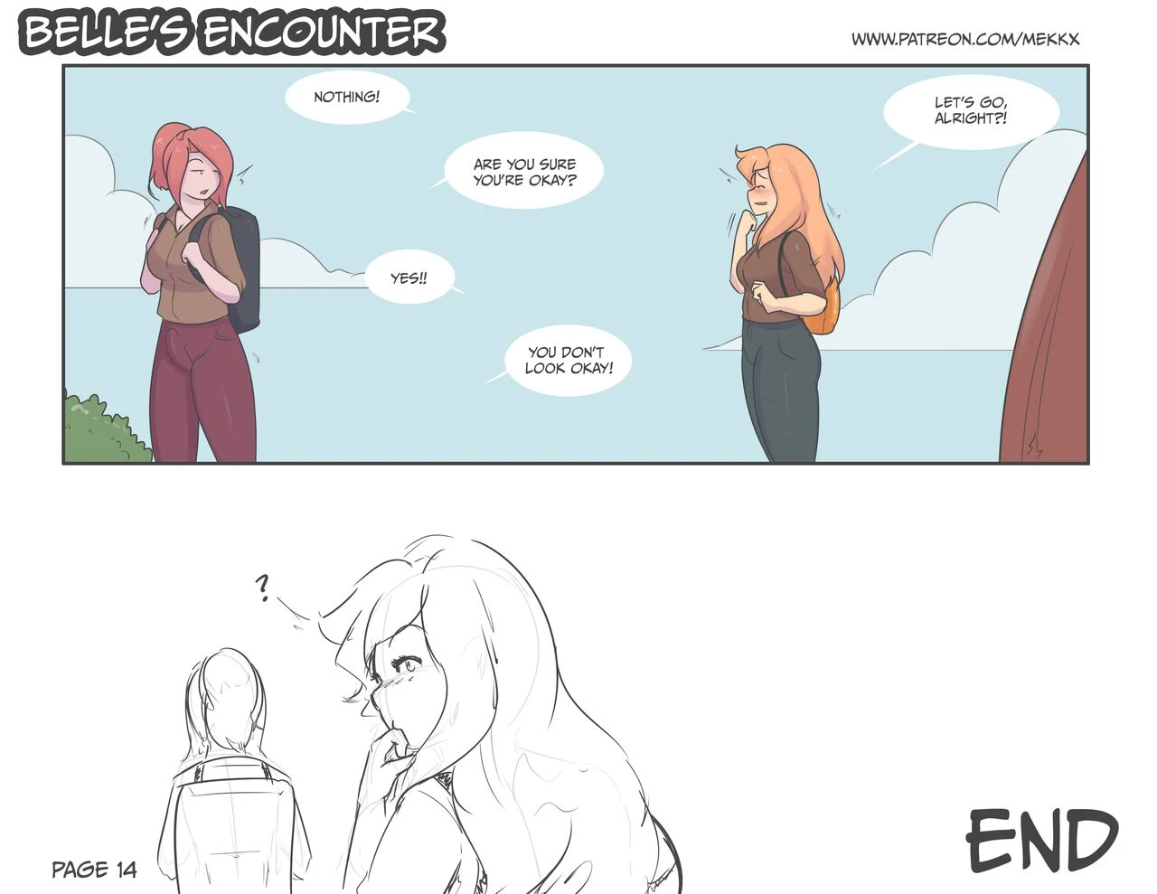 Belle's Encounter porn comic picture 16