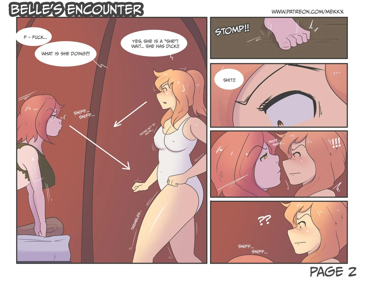 Belle's Encounter porn comic picture 4