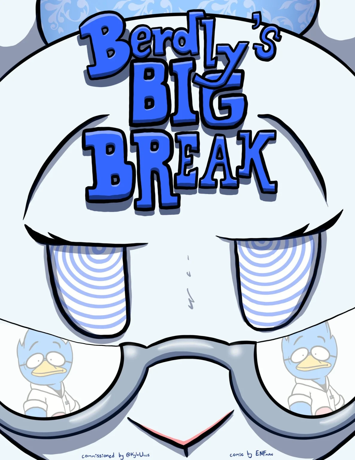 Berdly's big break porn comic picture 1