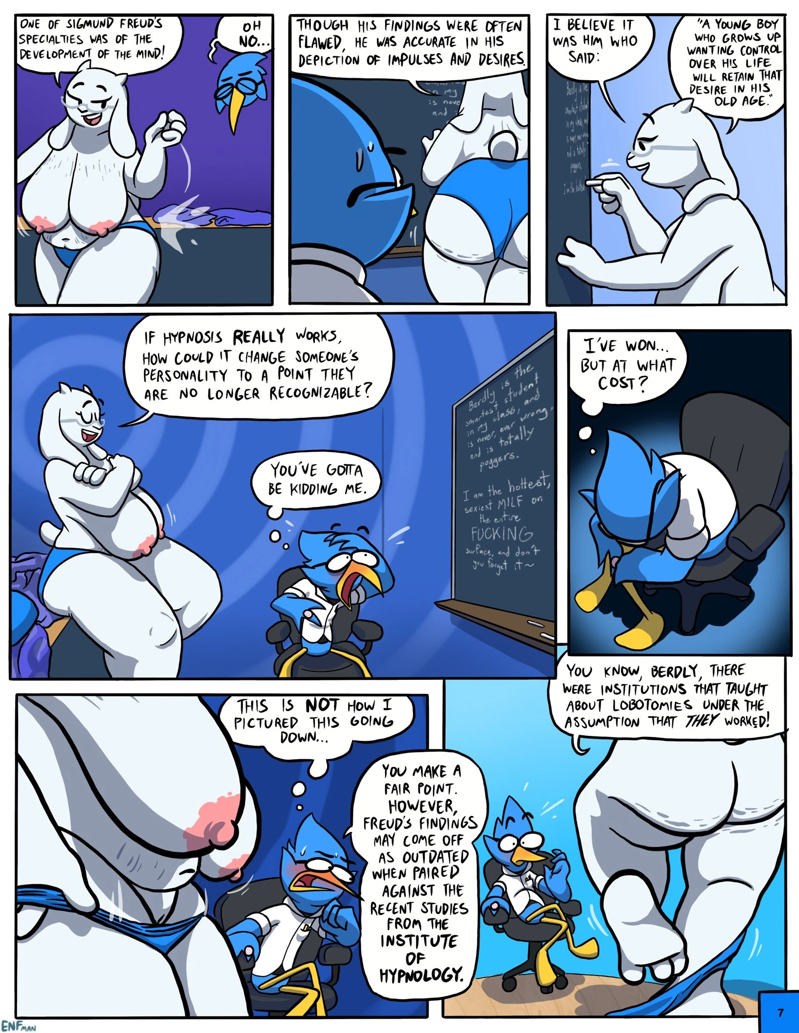 Berdly's big break porn comic picture 8