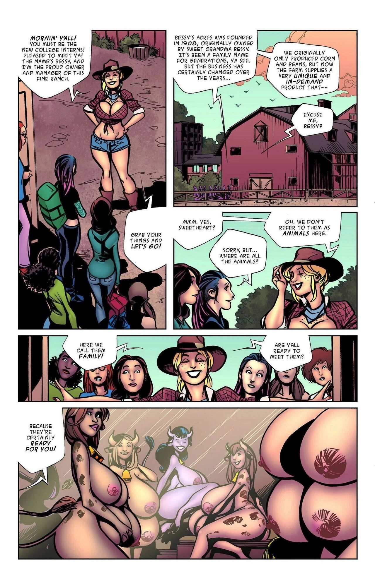 Bessy's acres porn comic picture 3