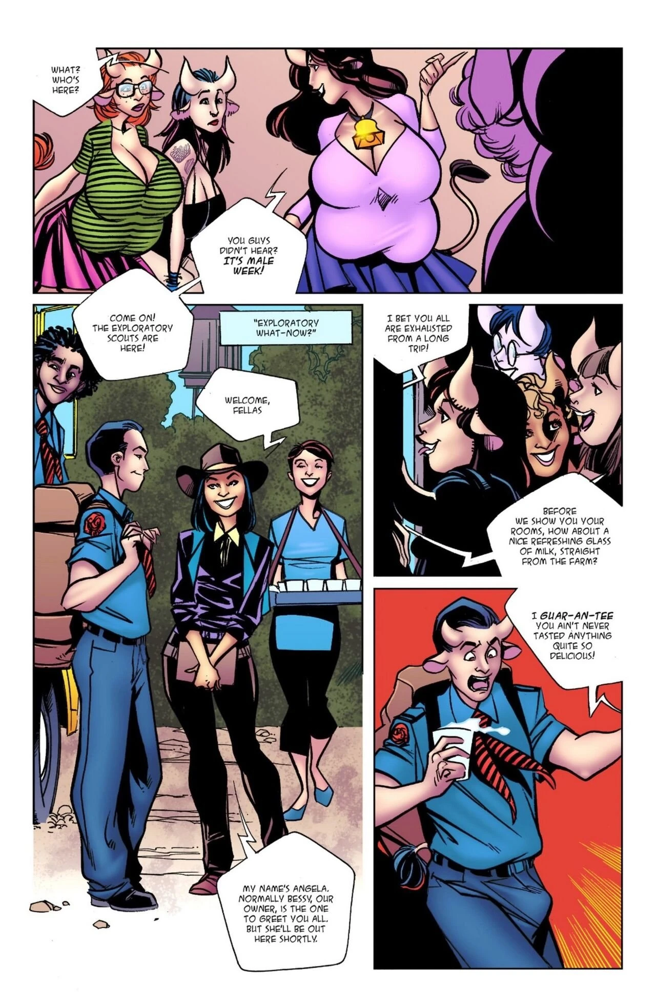 Bessy's acres porn comic picture 34