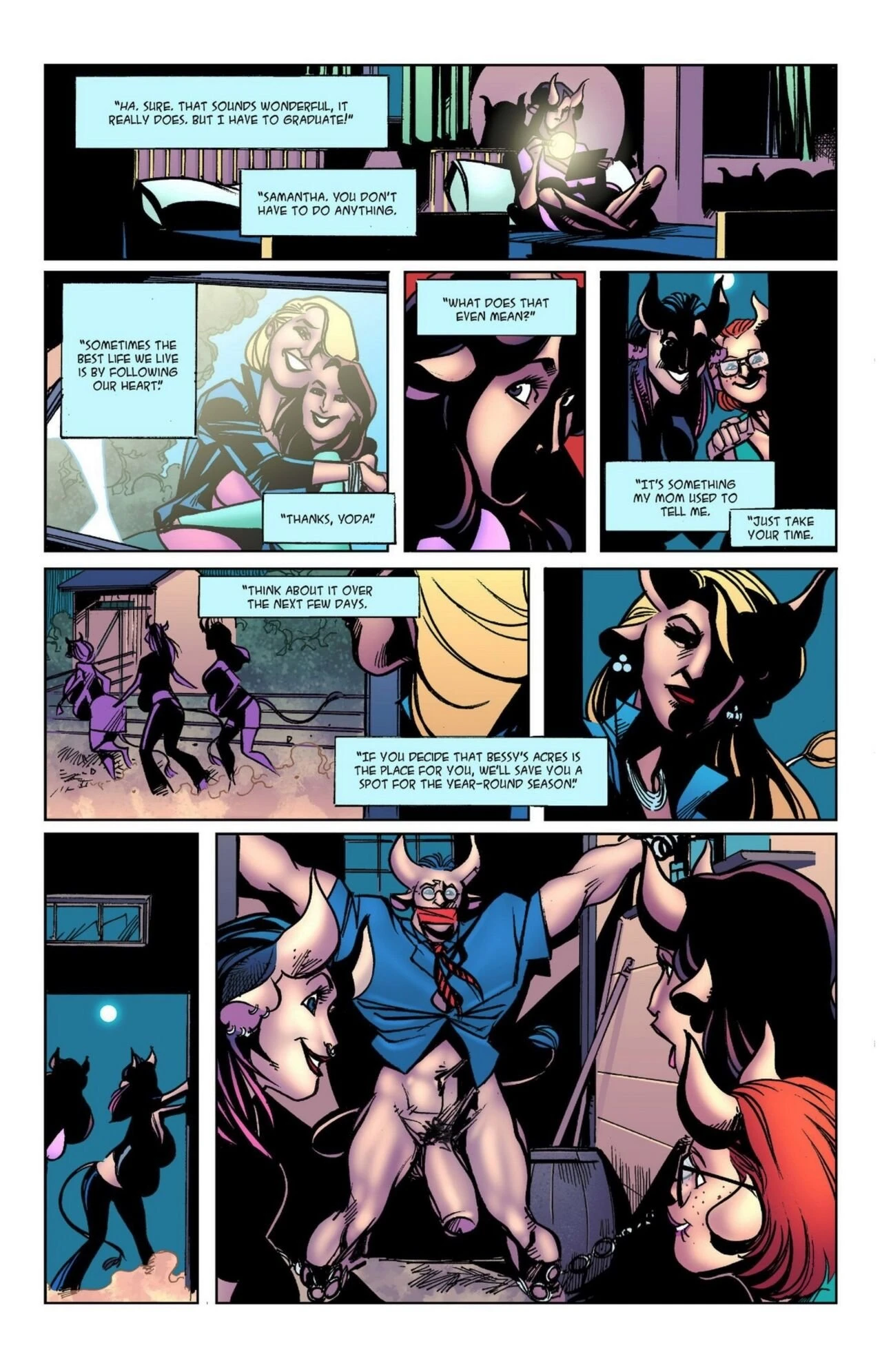 Bessy's acres porn comic picture 38