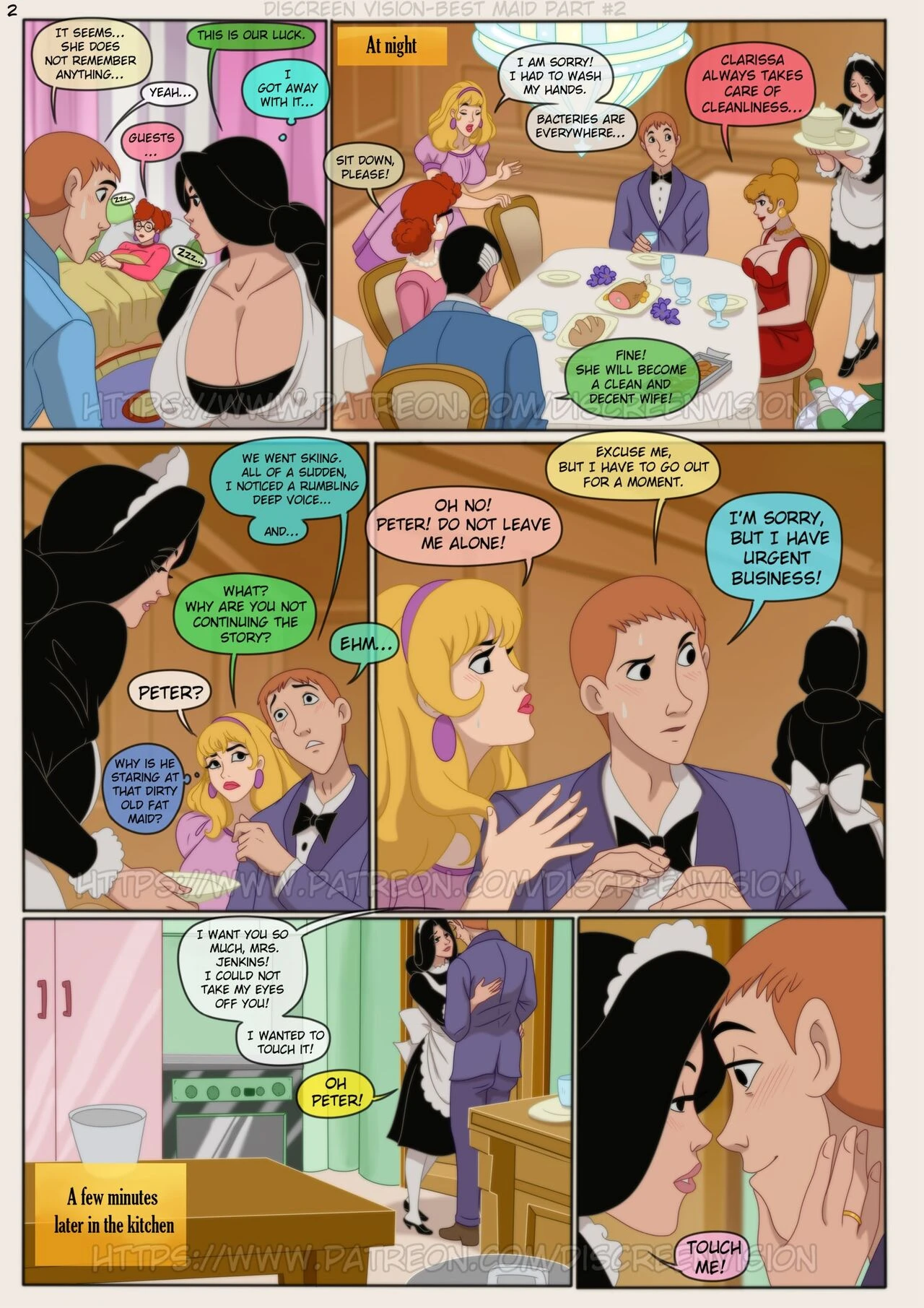 Best Maid porn comic picture 9