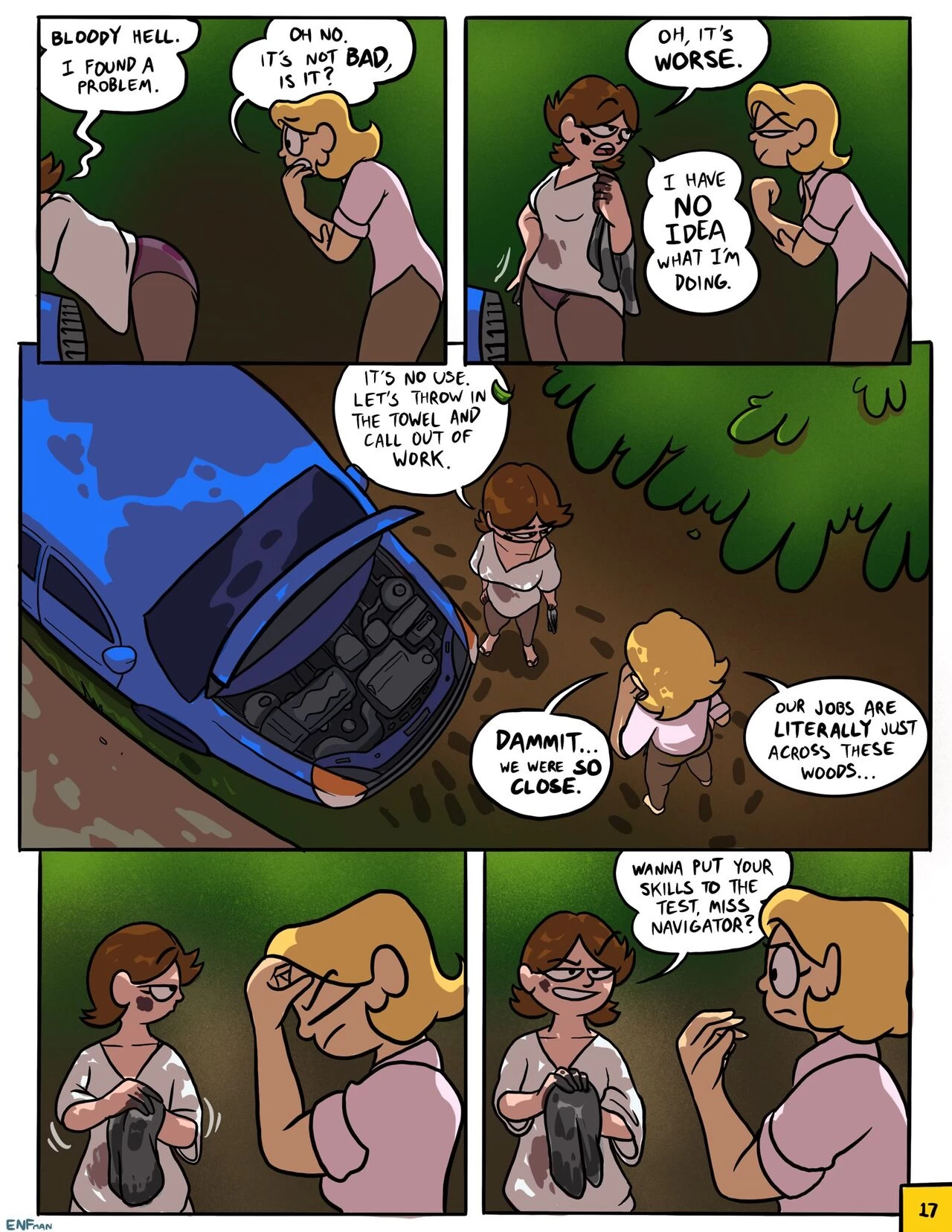 Better Late Than Naked! porn comic picture 18