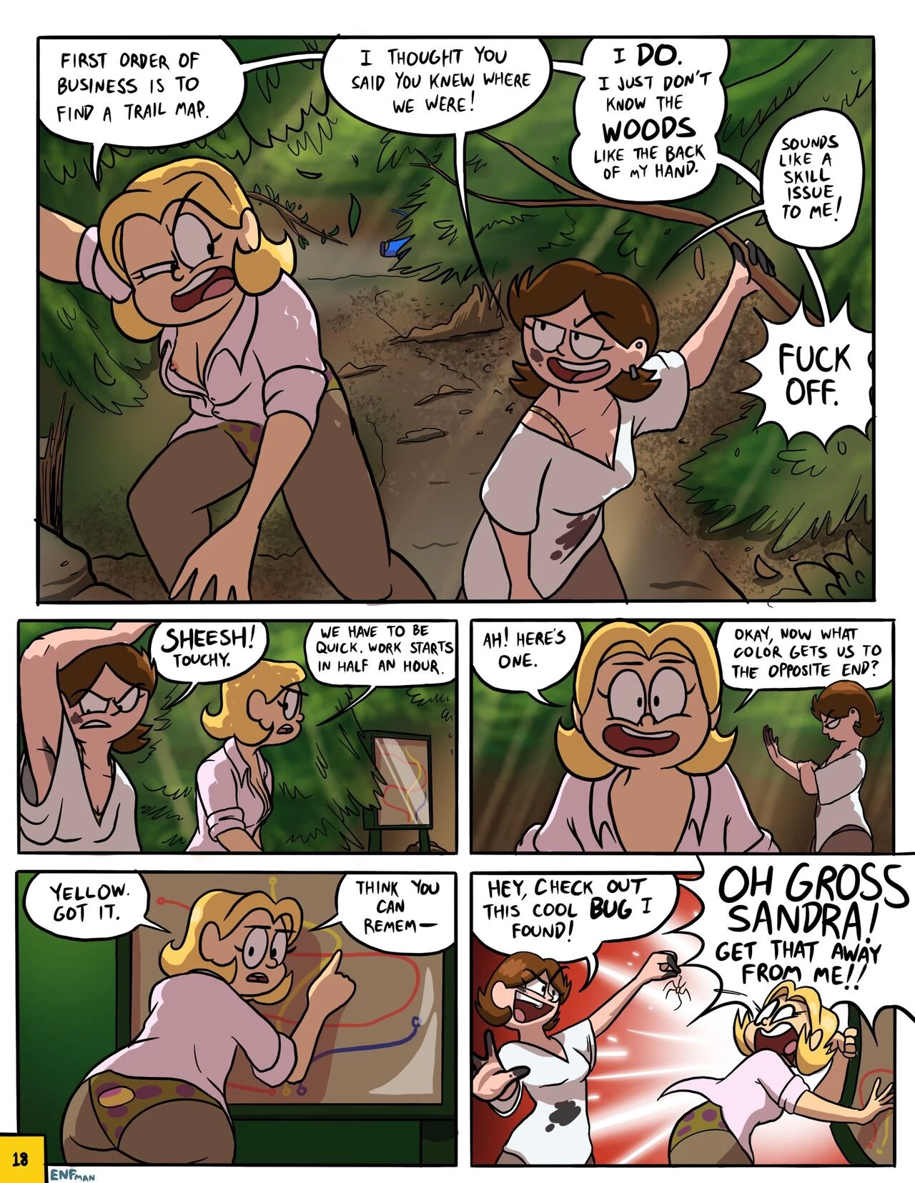 Better Late Than Naked! porn comic picture 19