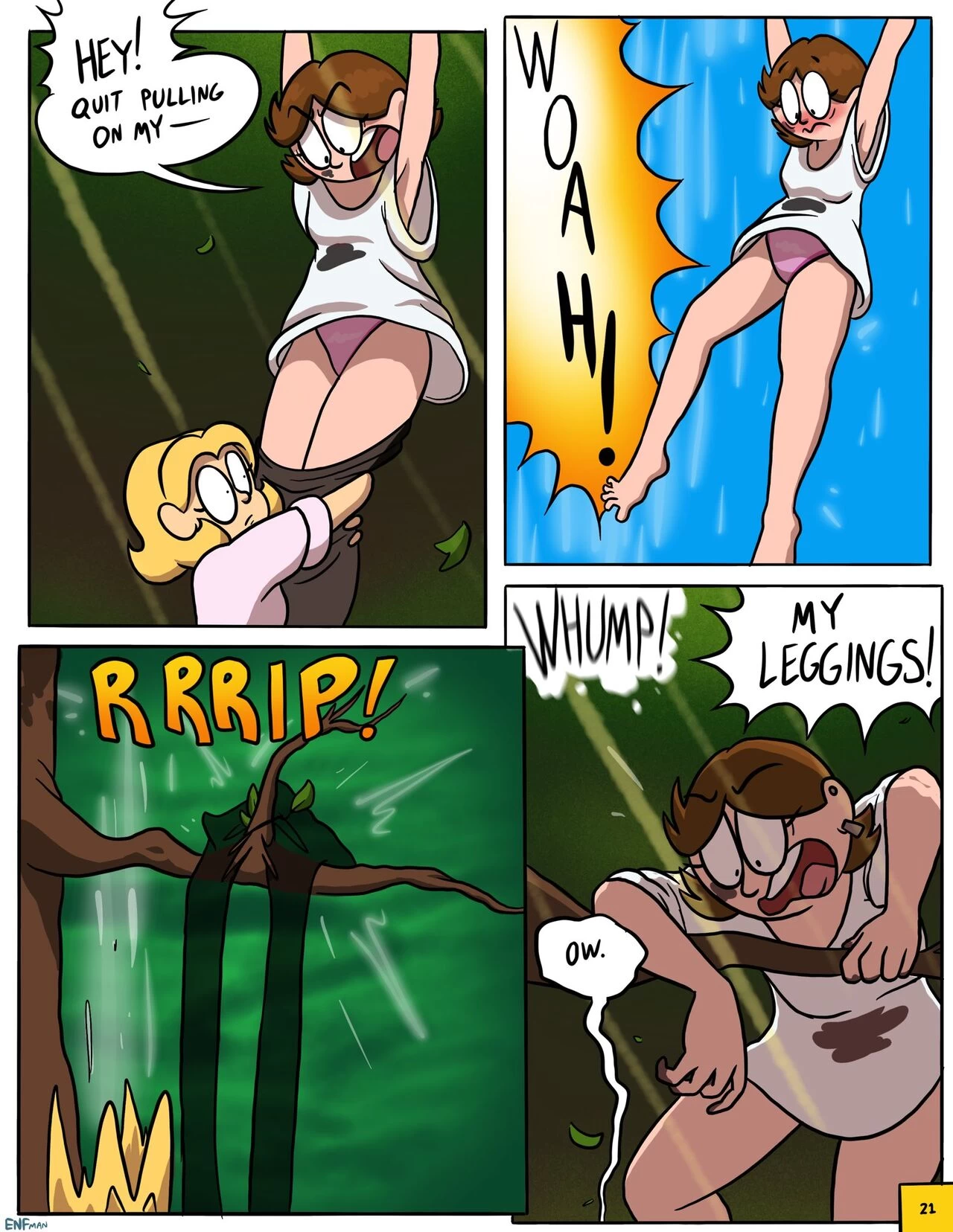 Better Late Than Naked! porn comic picture 22