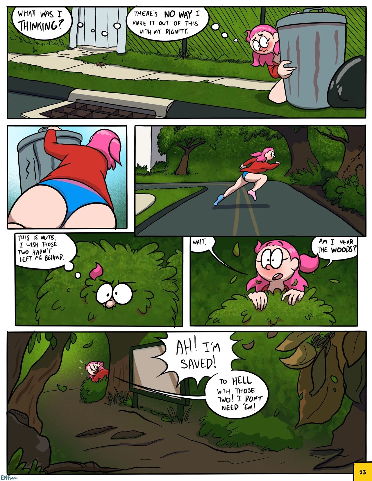 Better Late Than Naked! porn comic picture 24