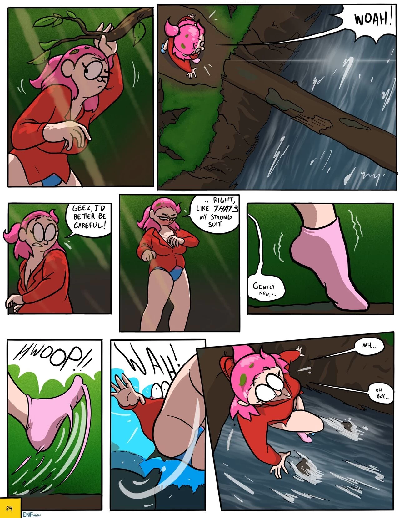 Better Late Than Naked! porn comic picture 25