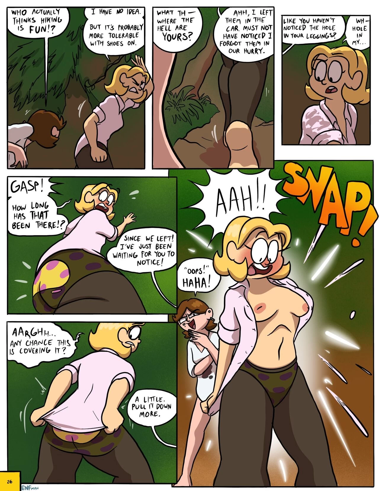 Better Late Than Naked! porn comic picture 27