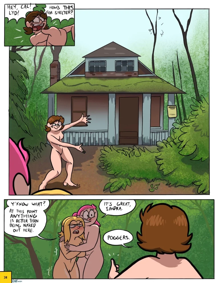 Better Late Than Naked! porn comic picture 41