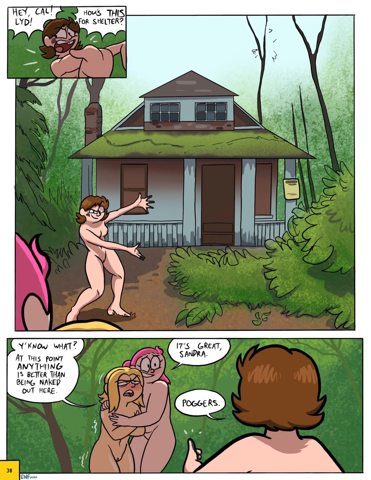 Better Late Than Naked! porn comic picture 41