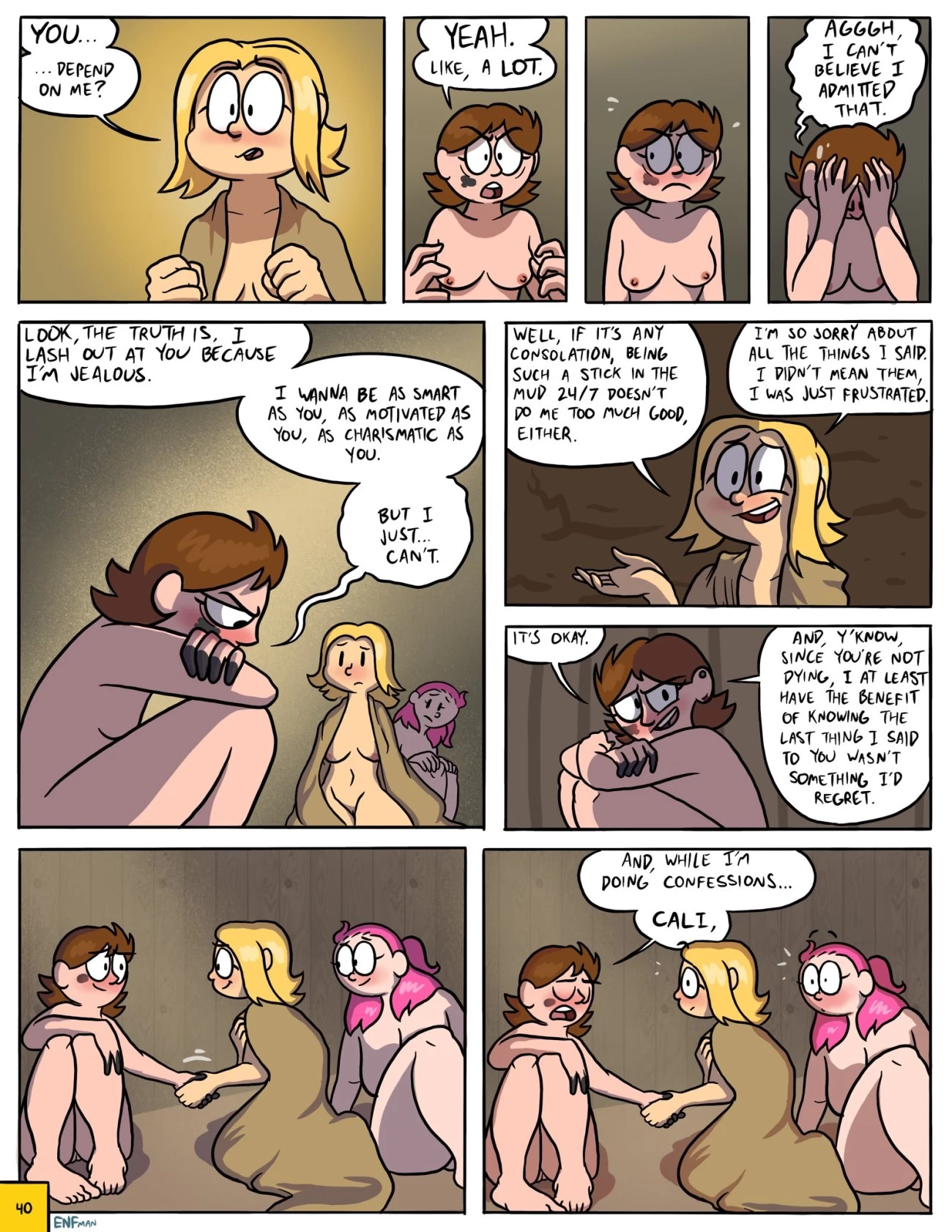 Better Late Than Naked! porn comic picture 43