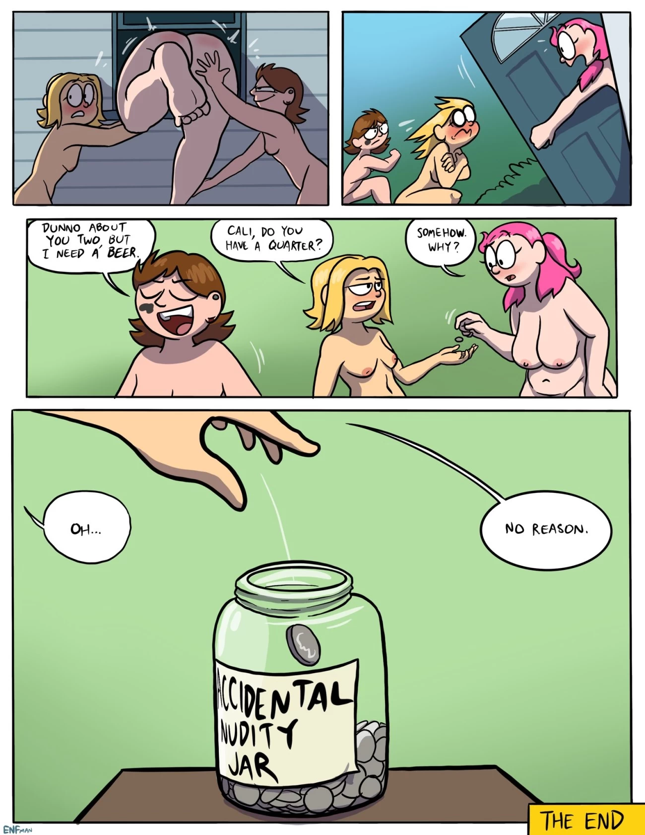 Better Late Than Naked! porn comic picture 46