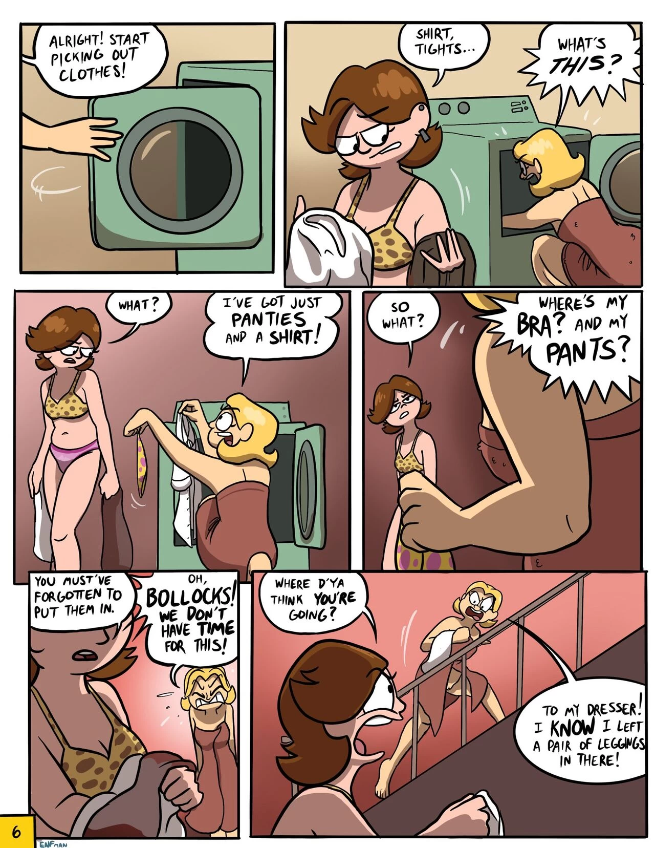 Better Late Than Naked! porn comic picture 7