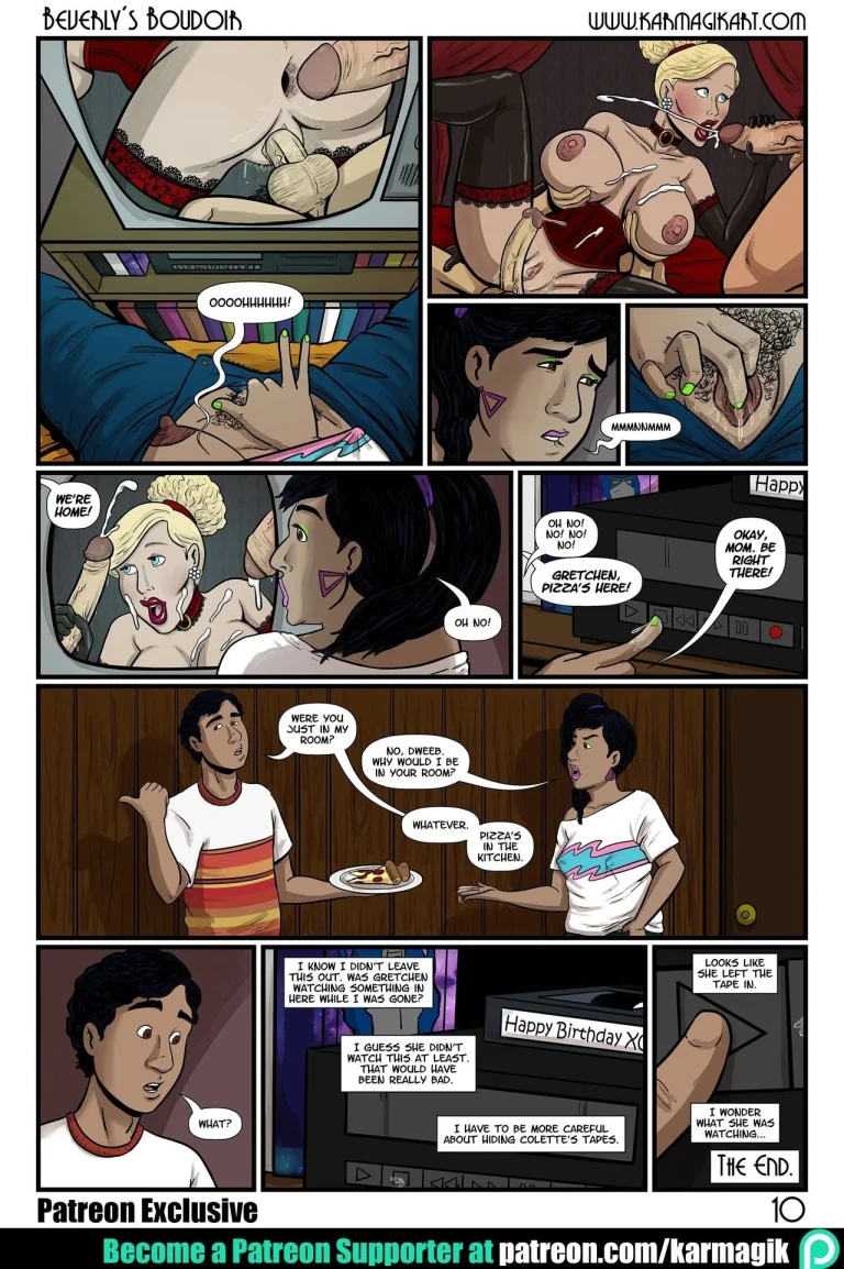 Beverly's Boudoir porn comic picture 13