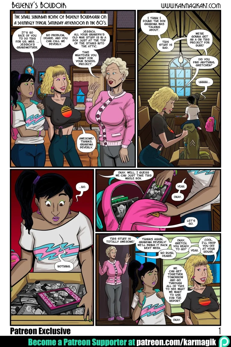 Beverly's Boudoir porn comic picture 4